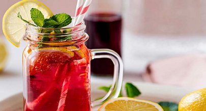 A Triple Berry Lemonade