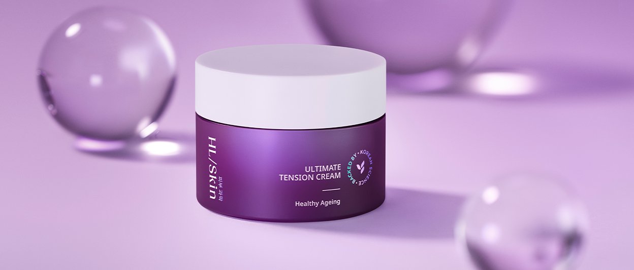  HL/Skin Ultimate Tension Creme on a table